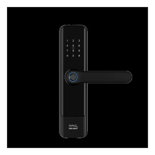 Fechadura Eletrônica Sl150 De Embutir Com Biometria Papaiz