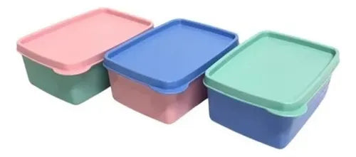Pote Fun Dup Kids C/ 3 Potes Hermético E Resistente 460ml