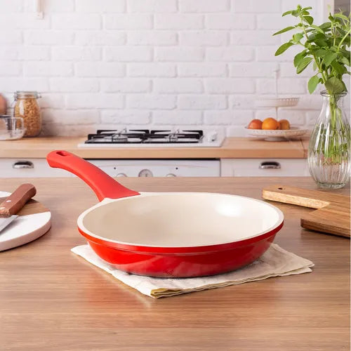 Frigideira Antiaderente 1,8l 24cm Indução Mimo Style Cor Vermelho