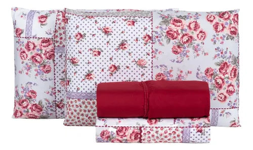 Jogo De Lençol Cama Casal Padrão Estampados 400 Fios 4 Peças Cor Sortidos Desenho Do Tecido Estampado