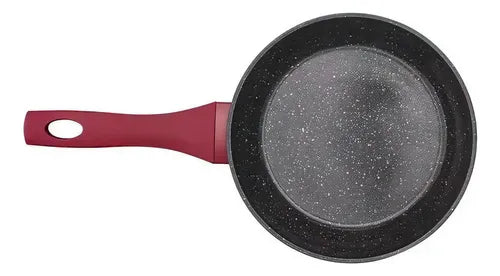 Frigideira Rubi 22cm Fundo Triplo Revestimento Cerâmica 22cm Indução 1,45L Mimo