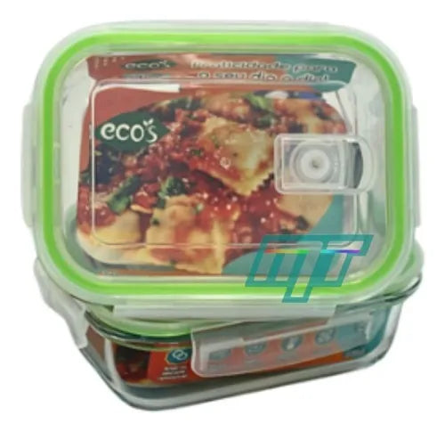 Conjunto 6 Potes Vidro Hermético Marmita Mantimentos 1040ml