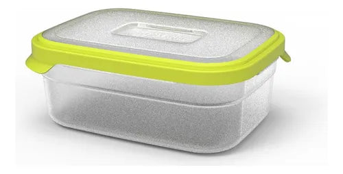 Kit 10 Potes Marmitinha Tampa Hermetico 500ml Freezer Full