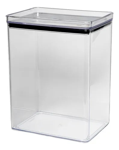 Pote Organizador Hermético Grande 4.200 Ml Para Arroz Mant.
