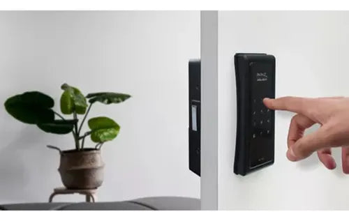 Fechadura Digital Eletrônica Smart Lock Sl140 Preto Papaiz