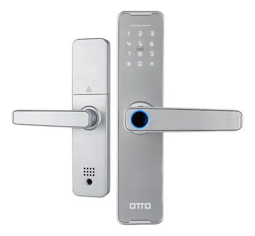 Fechadura Eletronica Otto Tt01 Ttlock Digital Airbnb Silver