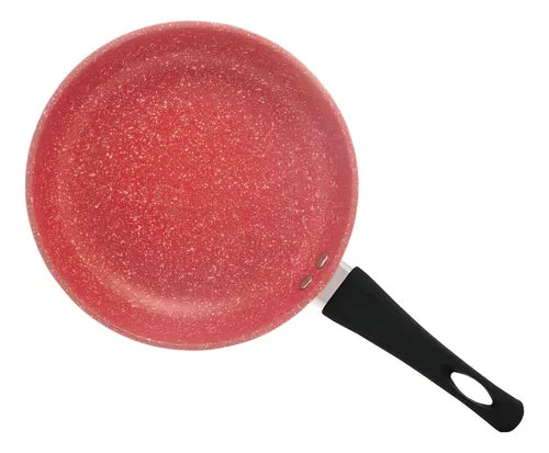 Frigideira Indução Revestimento Cerâmico Vermelho 20 Cm Lyor