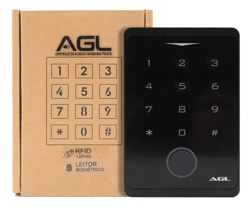Controle De Acesso Touch Biometria / Senha / Tag Ca1020 Agl