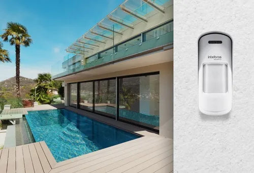 Sensor De Presença Externo Intelbras Sem Fio Ivp 8000 Ex