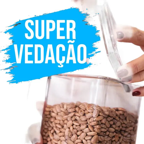 Kit 20 Potes Herméticos 2,3l 1,1l 480ml Organização