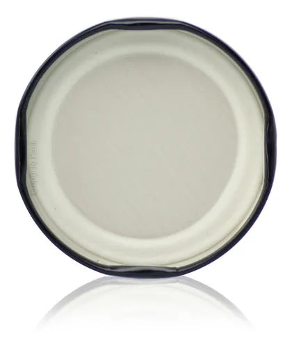 12 Potes De Vidro Sextavado 170ml Com Tampa E Lacre