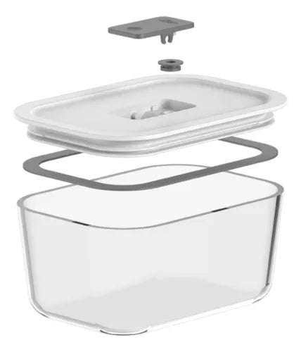 Pote Hermético De Vidro Para Marmita Alimentos Forno 725ml