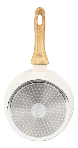 Frigideira Antiaderente Ceramica Indução 20cm Bege Vanilla