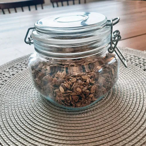 3 Potes Herméticos 2x 750ml + 100ml Alta Qualidade Pote Cura