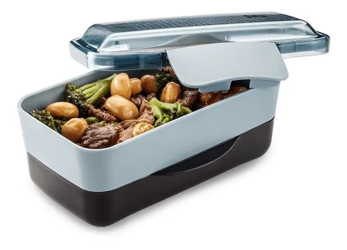 Pote De Marmita Lunch Box Electrolux C/ Divisória - Preto
