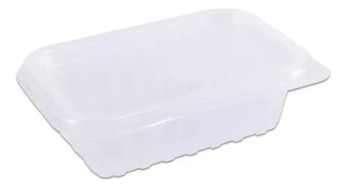 Pote Retangular 250ml Transparente 144 Unidades - Prafesta