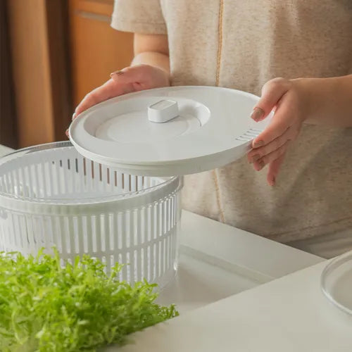 Secador De Salada Clear Fresh 5,5l Branco - Ou