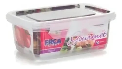 Kit 24 Potes Marmitas Fitness 750ml Freezer E Microondas