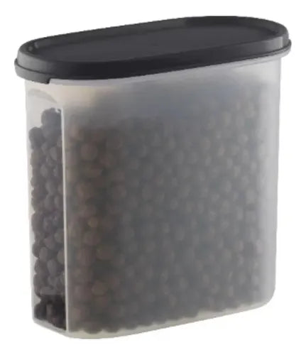 Tupperware Modular Oval - 1,7 L - Preto