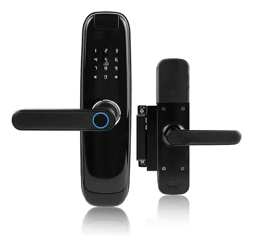 Fechadura Digital Eletrônica Tuya Com Biometria E Senha