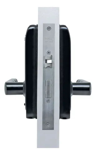 Fechadura Digital Sl205 Abertura Aplicativo Biometria Senha  Preto