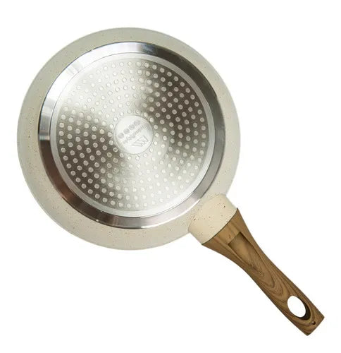 Frigideira Mimo Style Revestimento Cerâmico Fundo Triplo Indução Marmol Cook 22cm