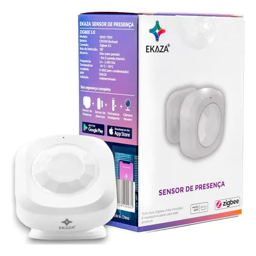 Sensor De Presença E Proximidade Inteligente Zigbee Sem Fio Cor Branco