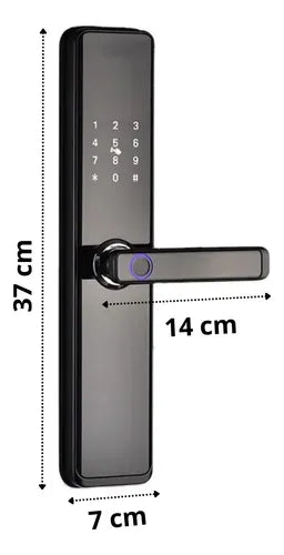 Fechadura Eletrônica Digital Nfc Anatel Smart Lock Maxhouse