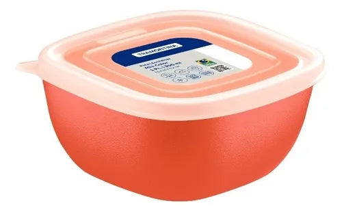 Potes Tramontina 300ml 5 Pote E Tampa Mixcolor