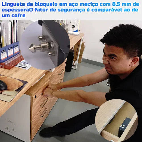 Fechadura Eletrônica Invisível P/ Moveis Armário Invisível