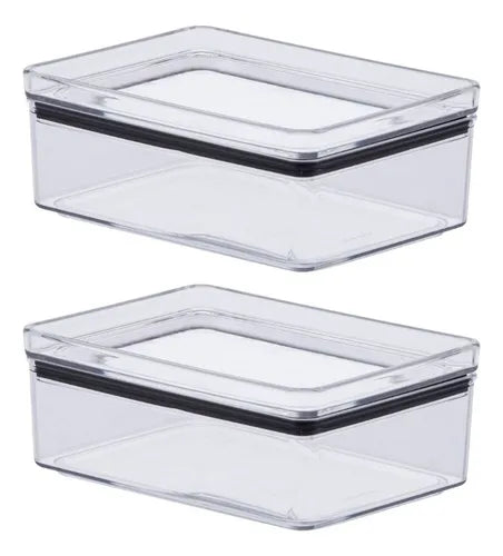 Jogo 2 Potes Porta Frios Herméticos 2x770 Ml - Paramount