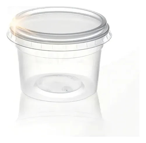 Pote Descartável Redondo Freezer Microondas 140ml C/24