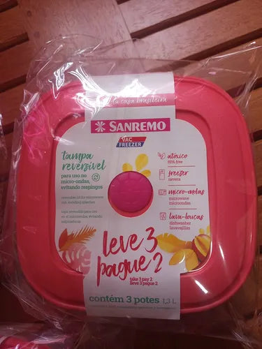 Conjunto Leve 3 Pague 2 Sanremo Freezer Micro-ondas 1,3 L