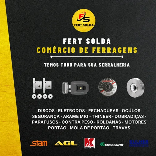Trava Elétrica Portão Eletrônico 220v Basculante Bulher