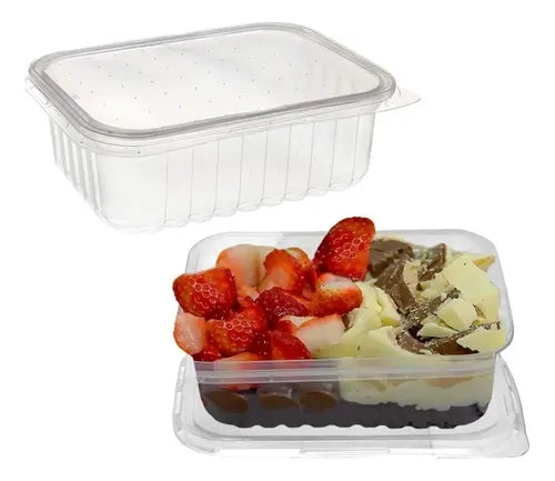 Kit 100 Pote Descartável 150ml Freezer Microondas Marmita