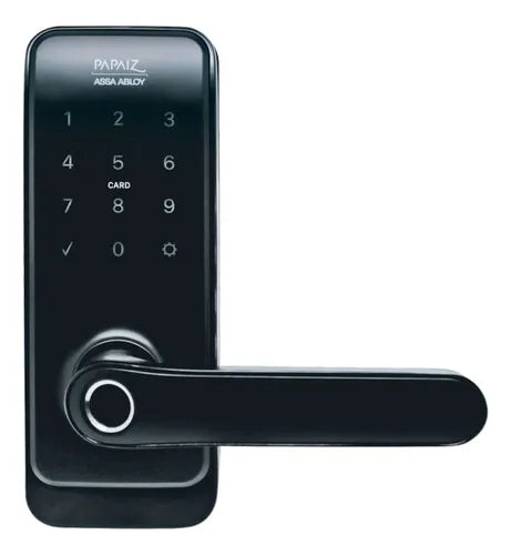 Fechadura Eletrônica Smart Lock Sl205 Papaiz Digital IP55 Biometria Externa Chuva