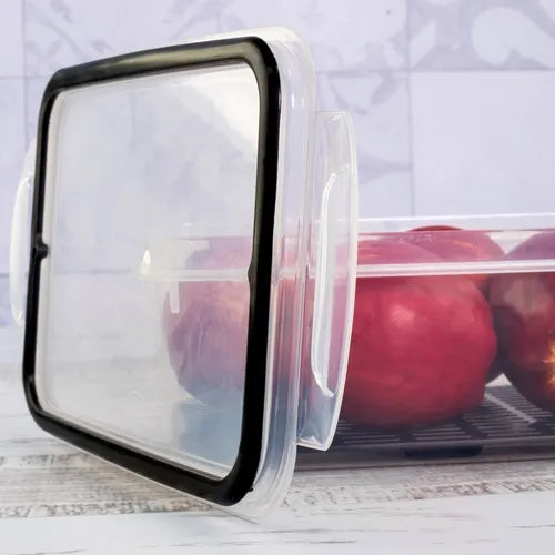 Pote Hermetico Plástico Porta Frutas Frios 4l