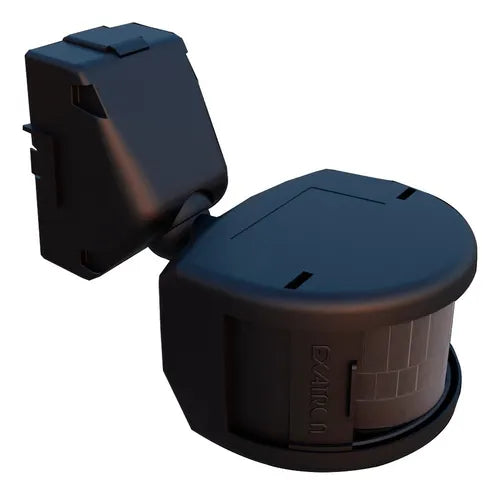Sensor Presença Movimento Fotocélula Temporizador Xcontrol App Exatron Lesfex Xc 110v 220v Bivolt Preto
