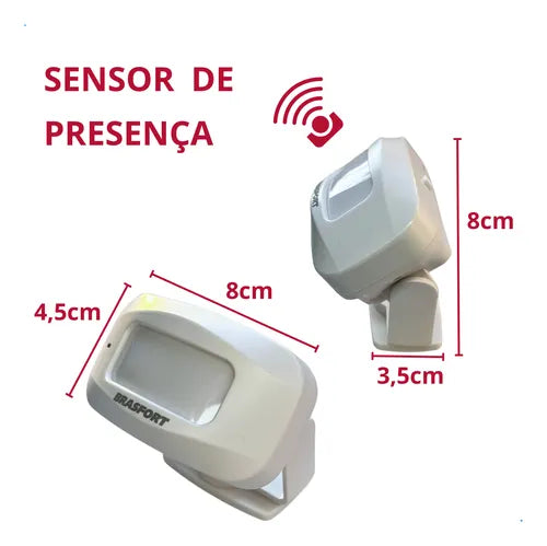 Sensor De Presença Com Anunciador Sonoro Sensor De Movimento