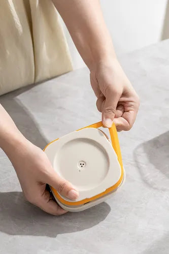 Pote Hermético 1800ml Alimentos Café Grãos Botão Vedação Ar