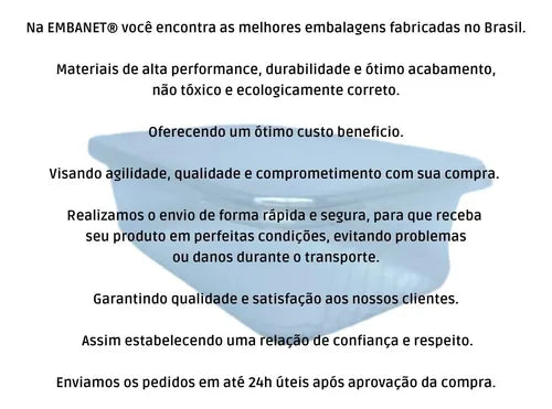 Pote Marmita Fit Descartável 750ml Prafesta Com Tampa - 48u