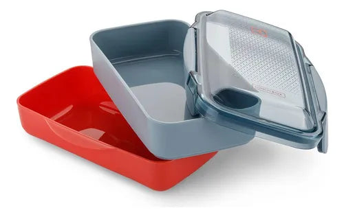 Pote Marmita Lunch Box Tampa Easy Open Electrolux Vermelho
