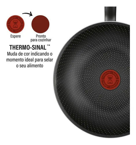 Frigideira Wok 28cm Rochedo Elegance Limited