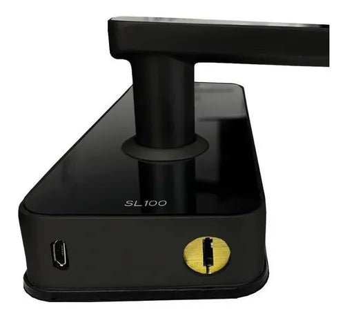 Fechadura Digital De Embutir Com Senha E Cartão Sl100 Papaiz