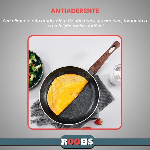 Frigideira De Indução Cerâmica 26cm Compacta Antiaderente