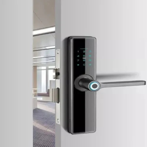 Fechadura Eletrônica Digital Com Biometria Senha Touch Casa