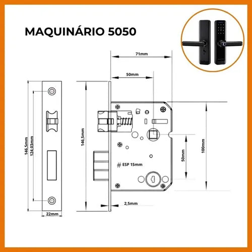 Fechadura Inteligente Digital Novadigital Zigbee Tuya Smart Life Alexa Zsl-06 Preto - HUB ZigBee Necessário