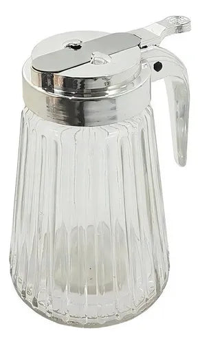 Porta Mel De Vidro Com Dosador 12 Cm - Euro