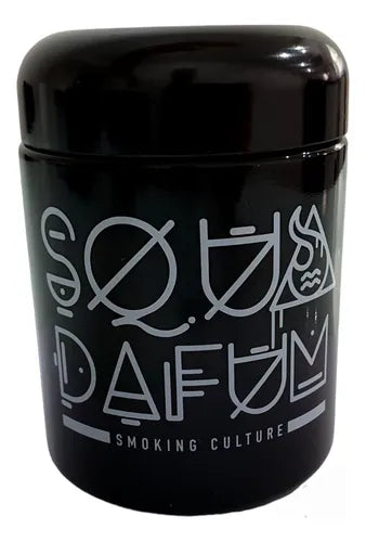 Pote De Vidro Quartzo Squadafum 250ml Uv Holder Hermético