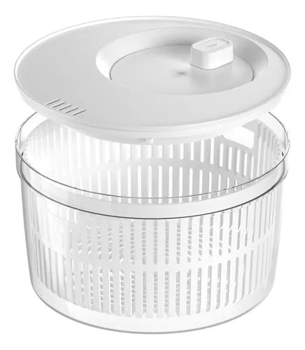 Secador De Salada Clear Fresh 5,5l Branco - Ou